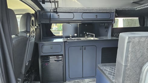 3 berth Vauxhall Vivaro campervan from 2018