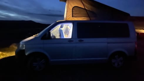 DORIS – Our beautiful VW Campervan, with lots of upgrades