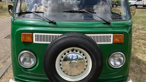 Charming Volkswagen T2 camper van from 1974