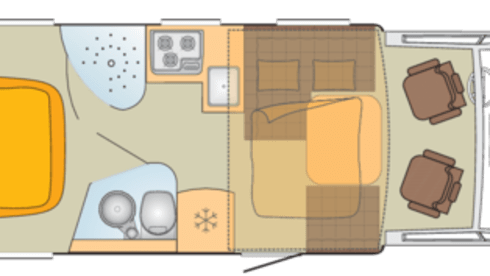 Vanity; chique met klasse. In stijl op reis! – Eitelkeit; schick mit klasse. Stilvoll reisen! 4 Schlafplätze!