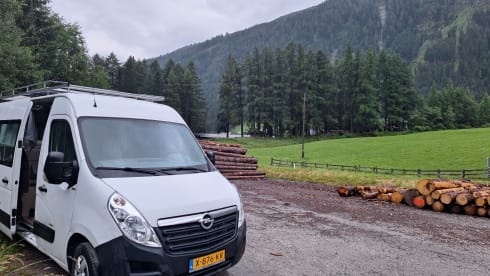 Off-grid self-built camper van from 2014