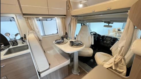 Südwind – familien-Alkoven für 5 mit separaten Schlafbereichen