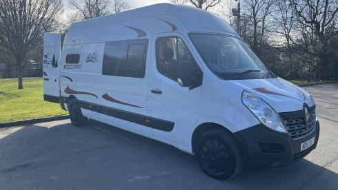 Albert  – 3 berth spacious Renault master campervan from 2015