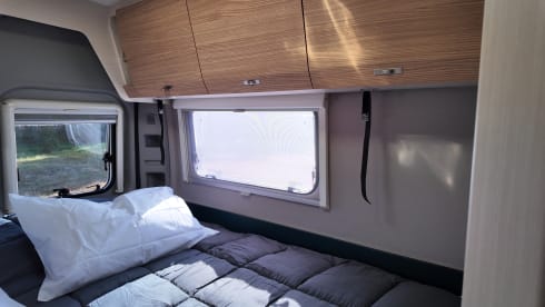 The KNAUS – Knaus-bus met 4 slaapplaatsen uit 2016