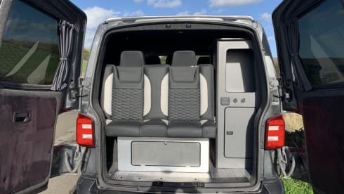 4 berth Volkswagen Transporter from 2016