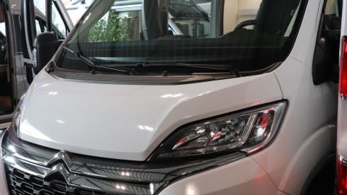 Roadhouse camperverhuur naam Surfer House – New Adria Mobil 2023 bus camper