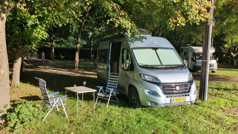 Westfalia Luxury Adventure Bus Camper with Bus Biker
