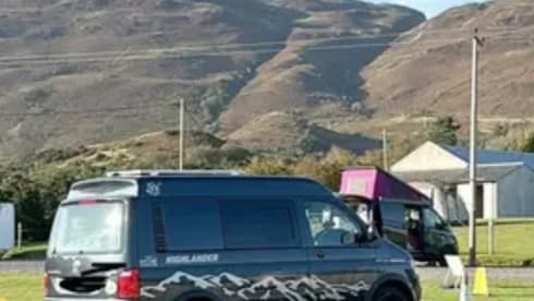Highlander – Insurance inc ultimate Vw camper from Edinburgh Airport Insurance Included