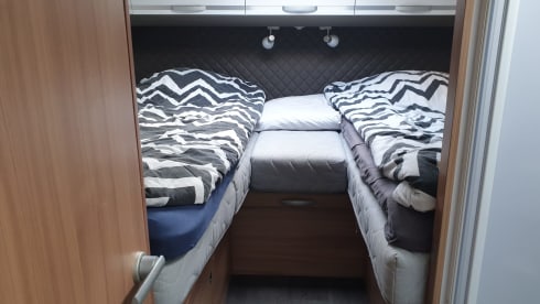 Luxury Adria camper with automatic transmission and air suspension!