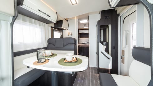Spike – RollerTeam Zefiro 696 Manual 2023 luxury 4 berth motorhome. Known as Spike