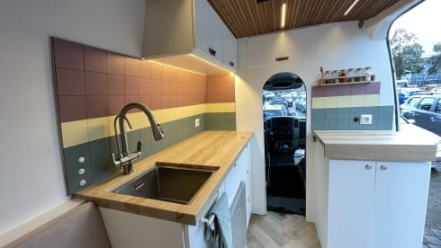 Luxury adventure off-grid Volkswagen Crafter