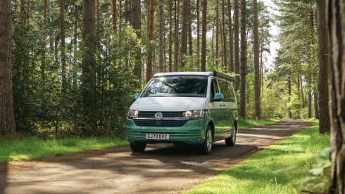 HYGGE – Volkswagen campervan met 5 slaapplaatsen uit 2020