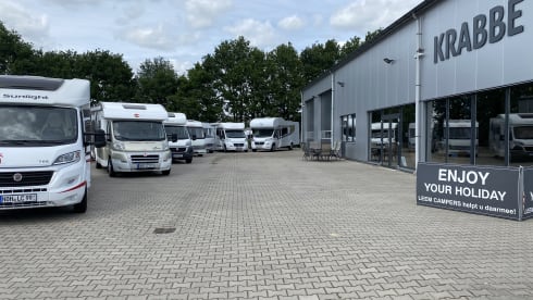 Bono – Family camper with pull-down bed and length beds