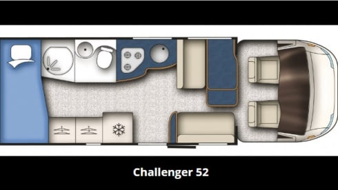 FORD CHALLENGER GENESIS 52 voor familie of stel