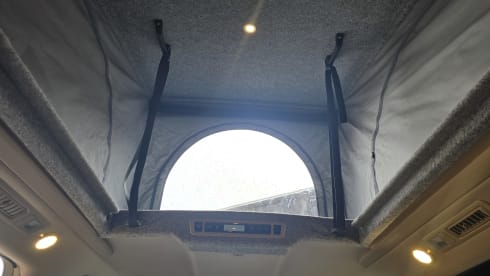 Ebony – 4 berth Toyota campervan from 2009