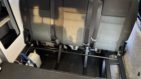 4 berth Volkswagen campervan from 2016