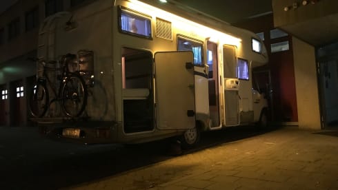 Complete family camper Fiat 7 people