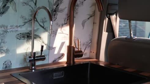 Horizon – Adventurous off-grid bus camper, fully equipped (length bed)