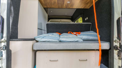 Peugeot Boxer L1H2 bus camper, perfect for a quick getaway.