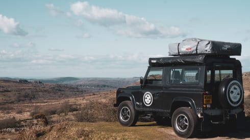 Waffle – Land Rover Dachaufbau mit 2 Schlafplätzen, Baujahr 2000