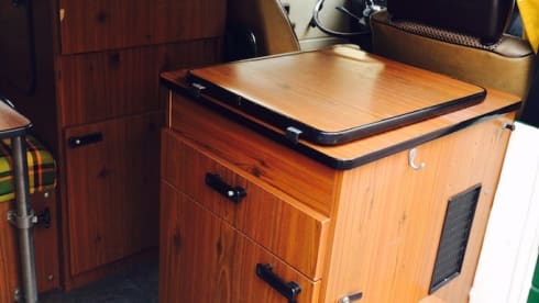 Charming Volkswagen T2 camper van from 1974