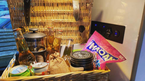 4 berth Volkswagen bus from 2019