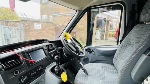 Bertie  – 2 berth Ford bus from 2012
