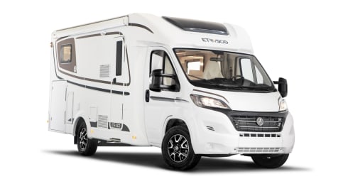 T7400SBC – Etrusco 5 berth 4 seatbelts 2021, Automatic, 5G Internet, TV, Solar Panels