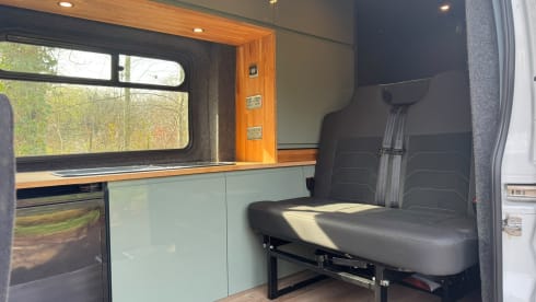4 berth Ford campervan from 2018