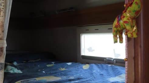 De Roze Olifant – Spacious family camper - 7p Ford alcove from 1998 