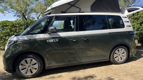e-ventje – Camping-car électrique VW 2 places à partir de 2025 (ID Buzz Pro 210 kW) 