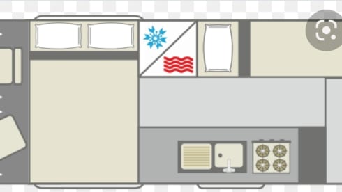 Jill – Stunning 4 berth family van. Fixed bunks!