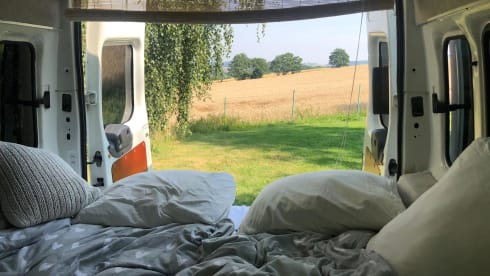 FORDJE Vintage – Ford Vintage, bus camper with interior made of wood