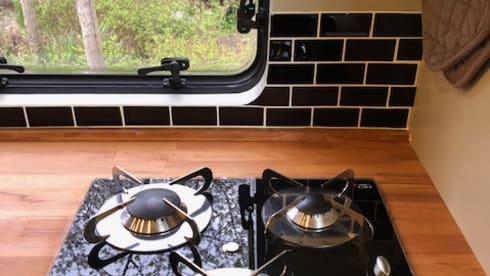 Extra spacious and luxurious Mercedes Sprinter camper van