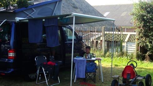 strong, tough VW T5 - California bus camper