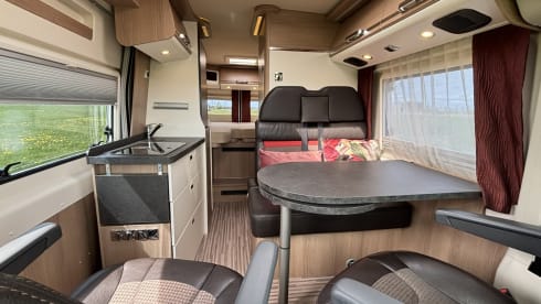 Fijne Carthago camper! 