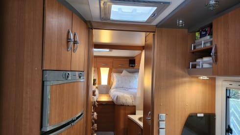 Blessy – 4 berth Knaus Luxury Motorhome