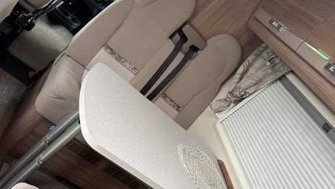 6 berth/6 seats Fiat Ducato from 2016