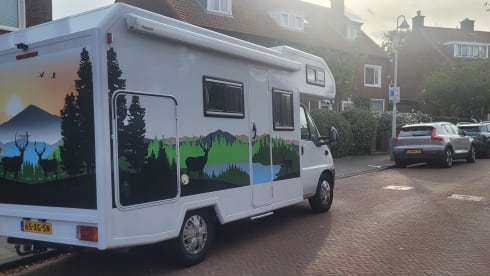 6p Bürstner alcove from 2004