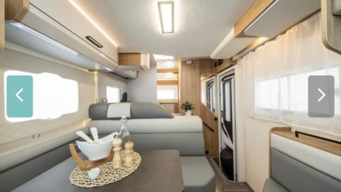 4 Berth Luxury Motorhome 