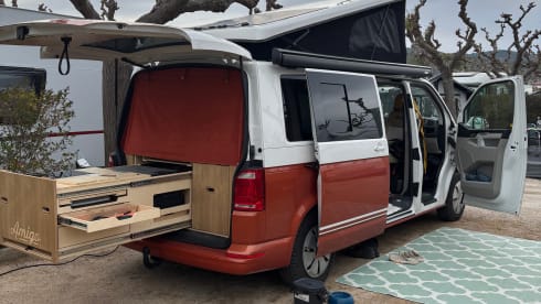 Amigo – 4p Volkswagen campervan uit 2025