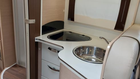 Wohnmobil Forster A 734 VB groß