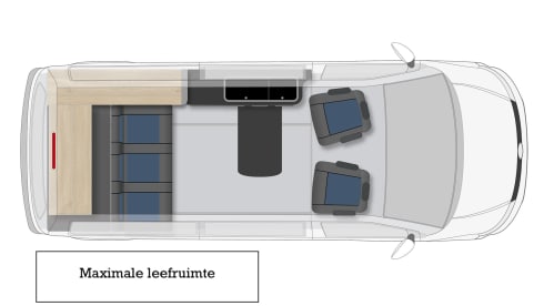 Yellow Submarine – Bus camper VW T5 Extended - Just like a car