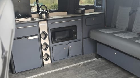 King – 2025 4 berth T7 Volkswagen campervan collection Cumbria