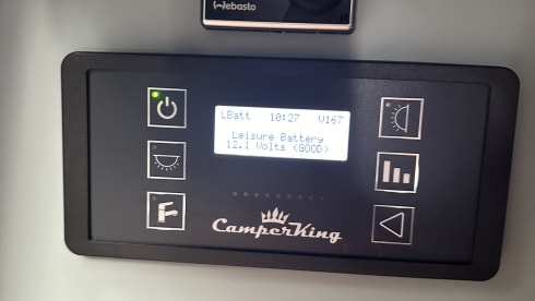 4 berth Volkswagen campervan from 2020