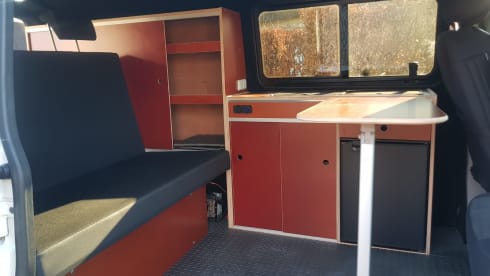 Kever – Our beautiful white VW camper