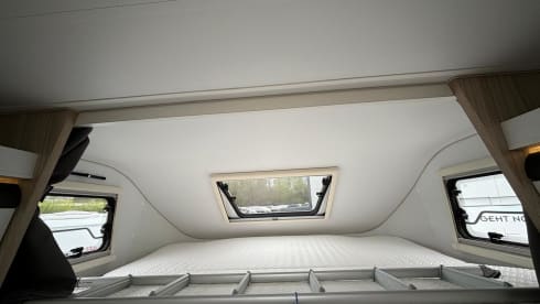 A75 SL – Wohnmobil SunLiving A75 SL Alkoven #Familienurlaub