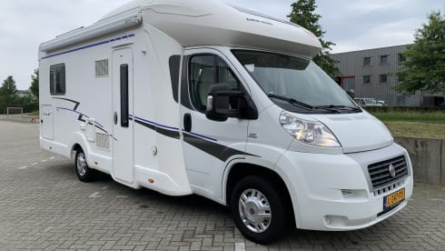 nette en verzorgde 4 persoons camper