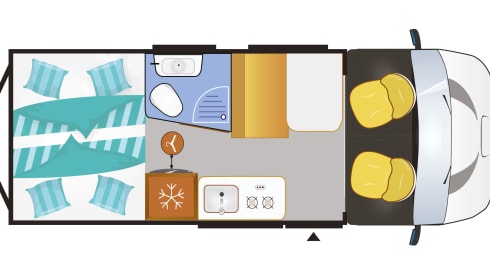 Egbert – Adventure Camper ideal for going on an adventure together