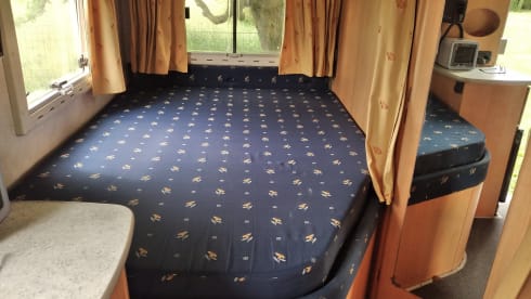 Semi-integrale 4 posti con letto alla francese